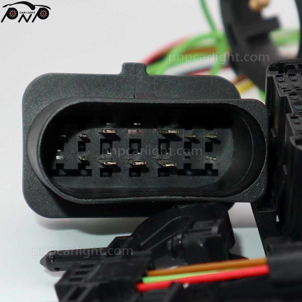 Pair for Audi A6 C6 2007-2012 AFS Xenon Headlight Internal Wiring Harness ECE