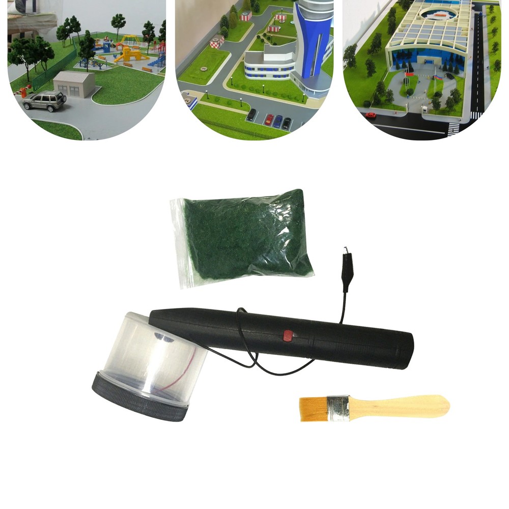 Handheld Static Grass Flock Applicator Machine Advanced Diorama Model Scenery