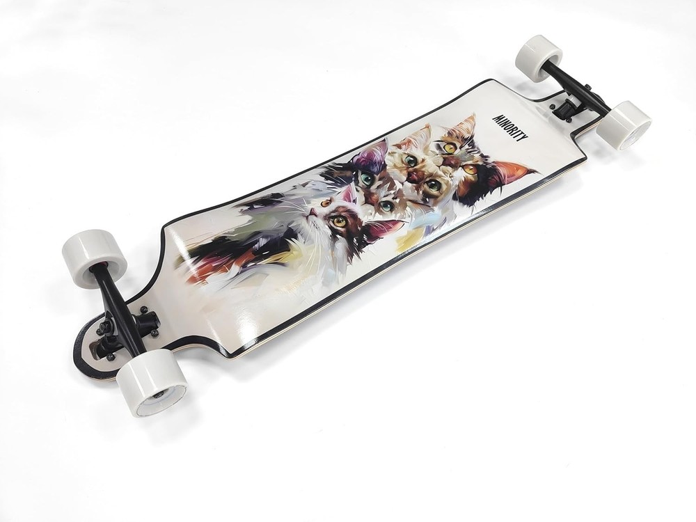 Beginner-Friendly 40" Downhill Longboard with Pro Durability