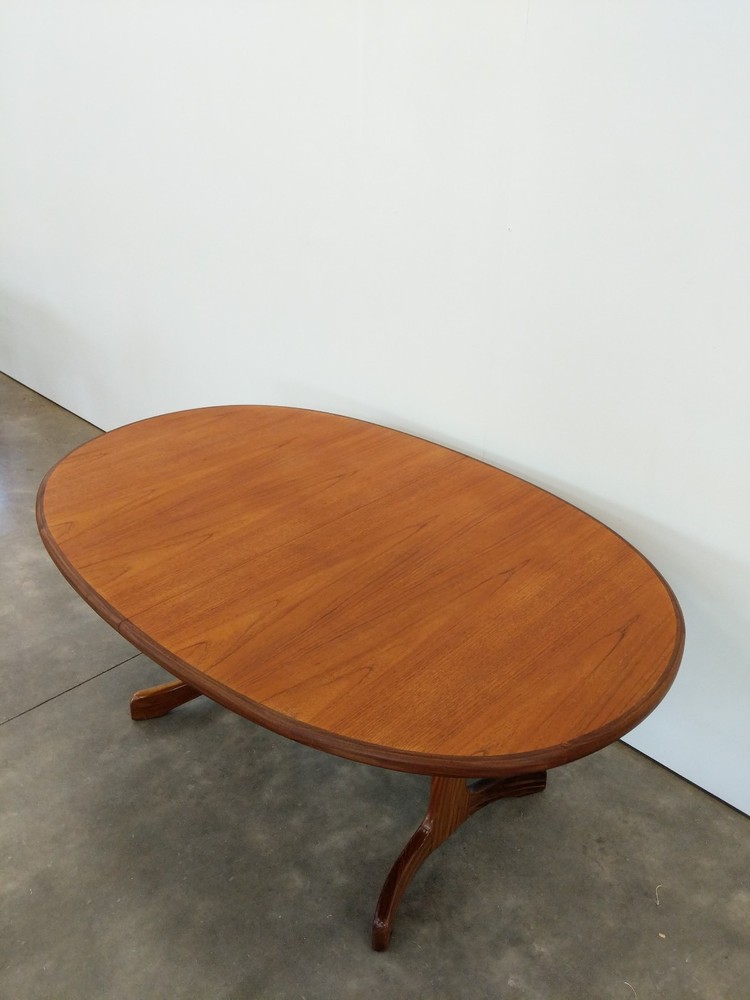 Vintage Mid Century Modern Teak Extendable Dining Table by G Plan