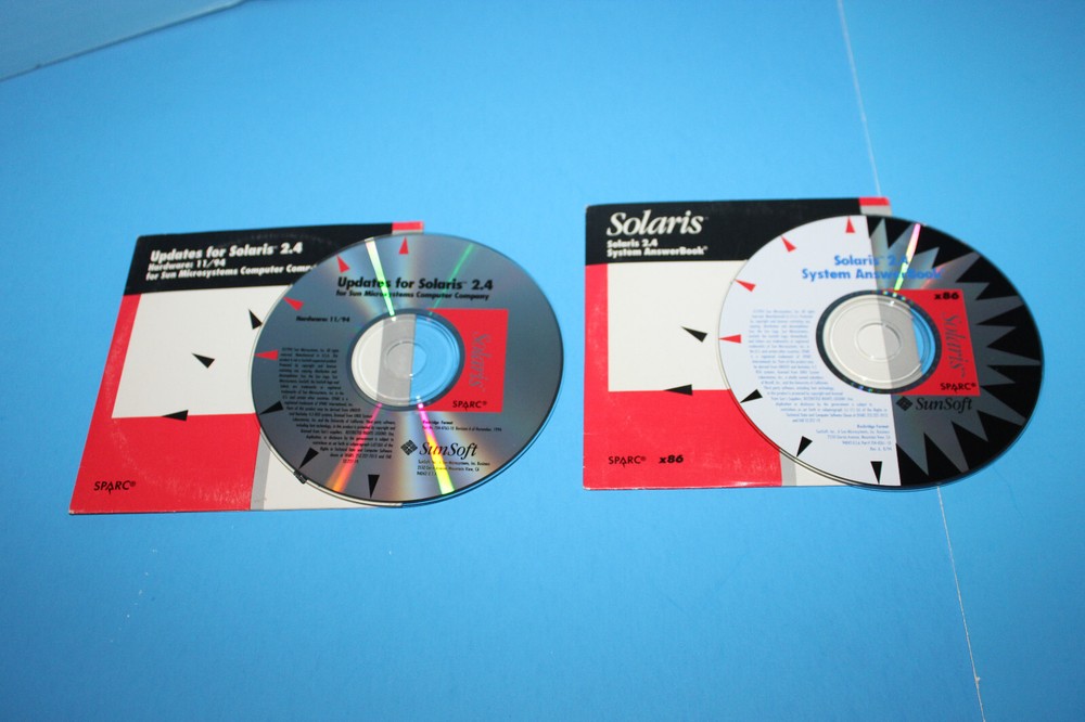 Sun Microsystems Updates For Solaris 2.4 Hardware 11/94 & System Answer Book