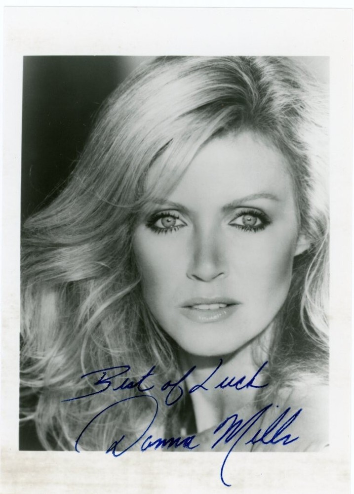 Donna Mills - Signed Photograph