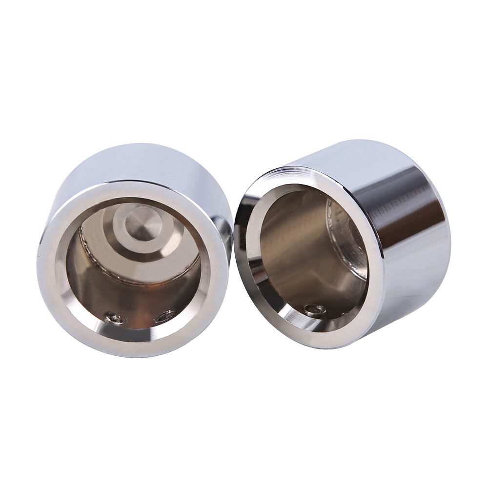 Front Axle Nut Cover Bolt Cap For Harley Dyna Softail Electra Road Glide Chrome
