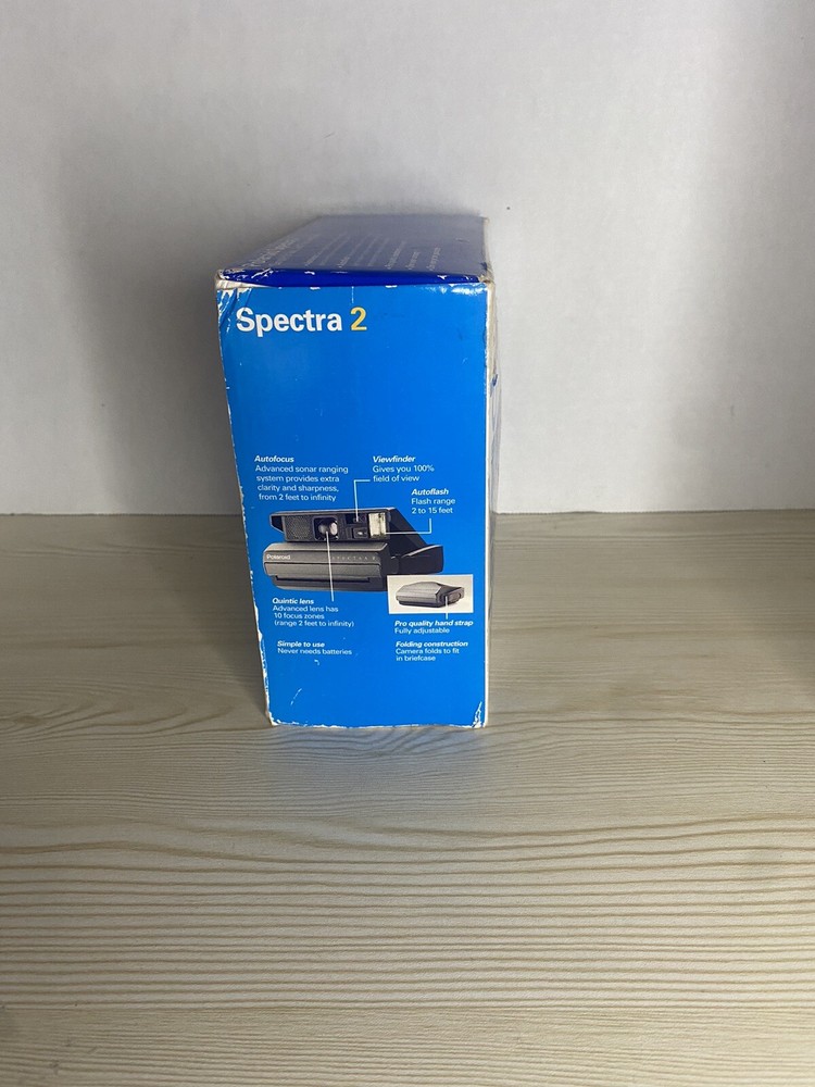 Polaroid Spectra 2 Instant Camera With Original Box
