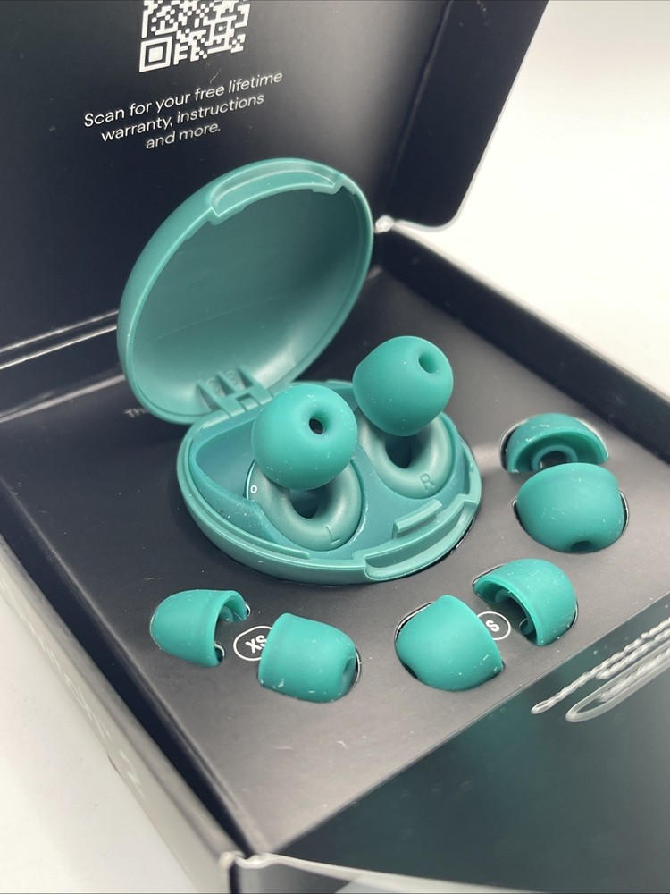 LOOP Switch 2 Noise Reduction Earplugs OPEN BOX (Emerald, 20251009)