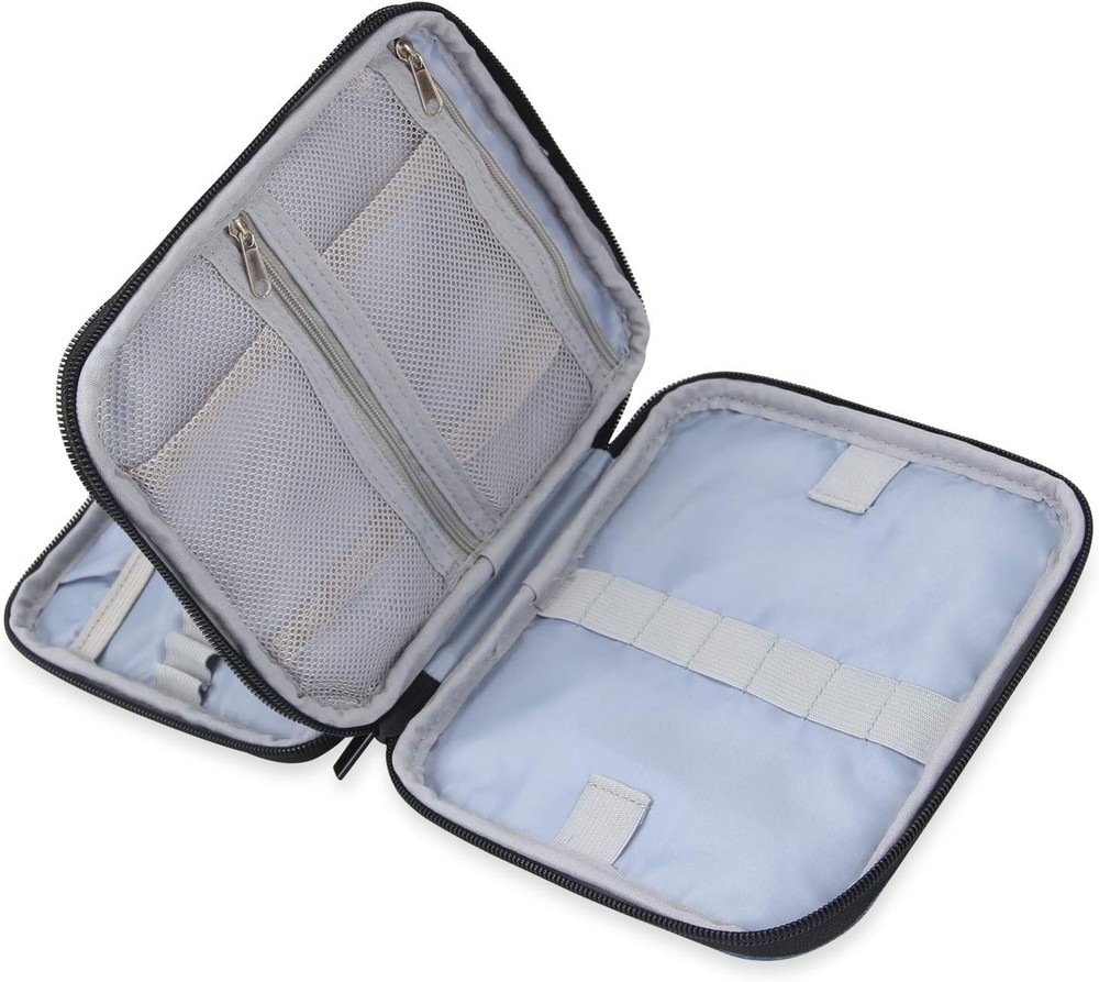 Organizer Case for Interchangeable Circular Knitting Needles, Crochet Hooks a...