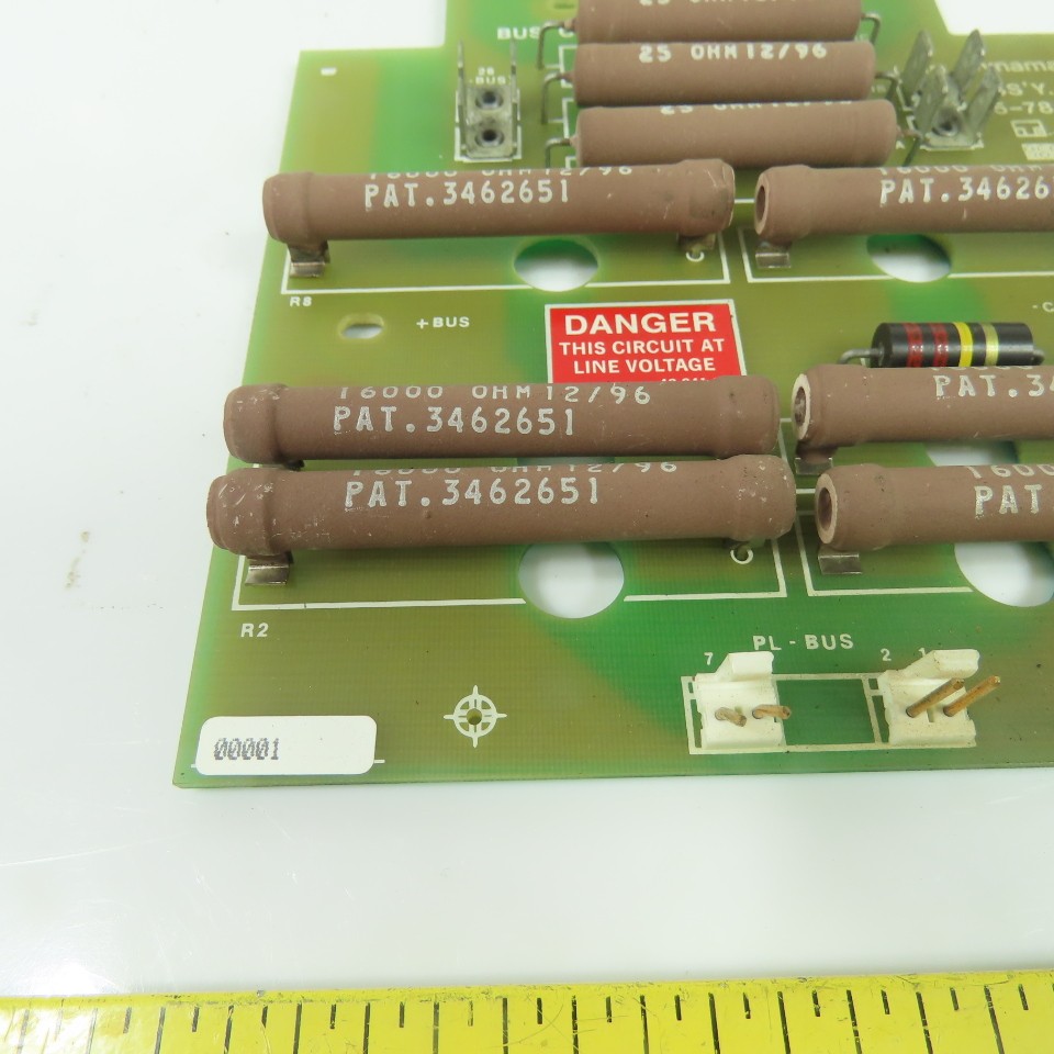 Dynamatic 15-785-1 Bus Cap / Resistor Board