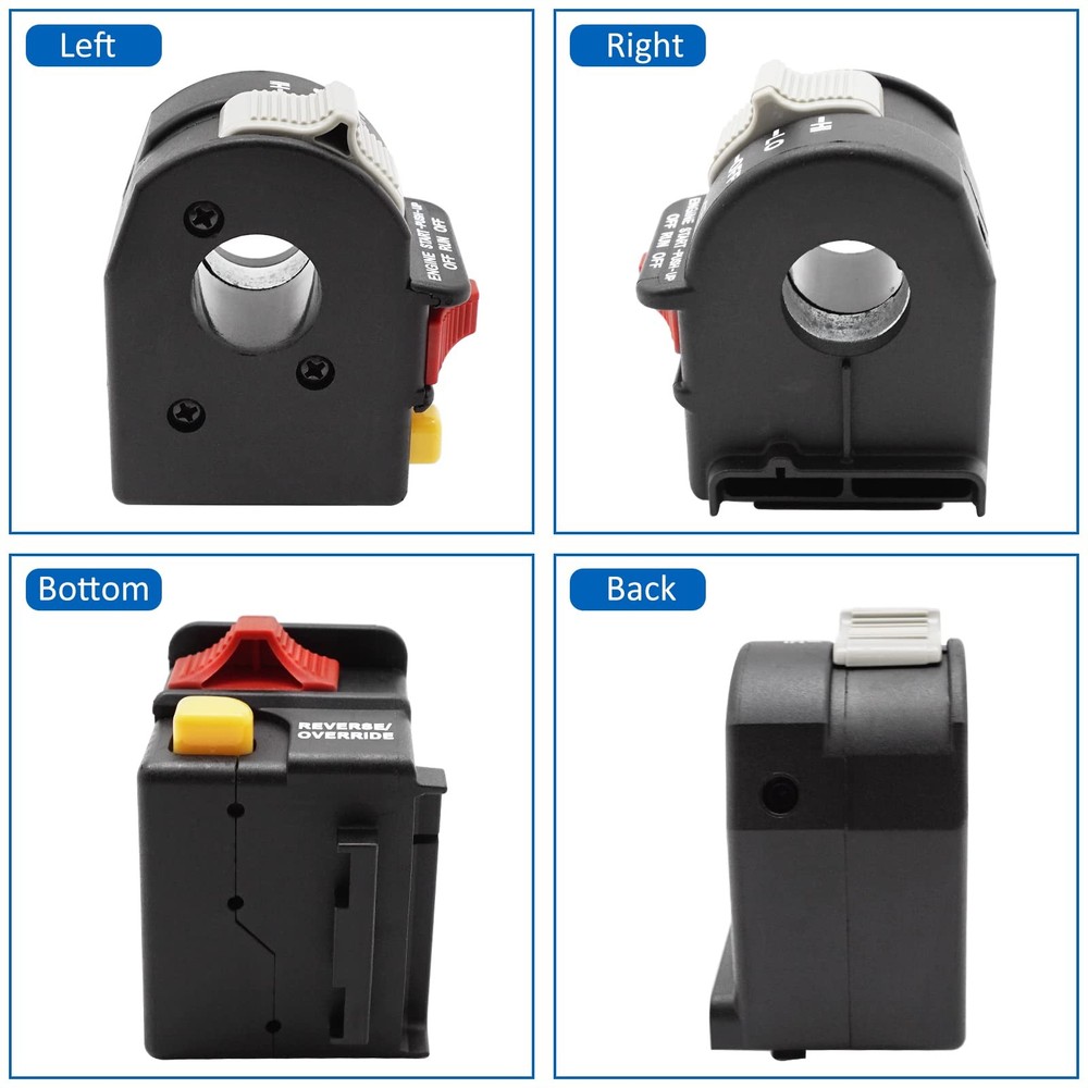 Left Handlebar Engine Start Off Headlight HI LO Switch for Polaris...