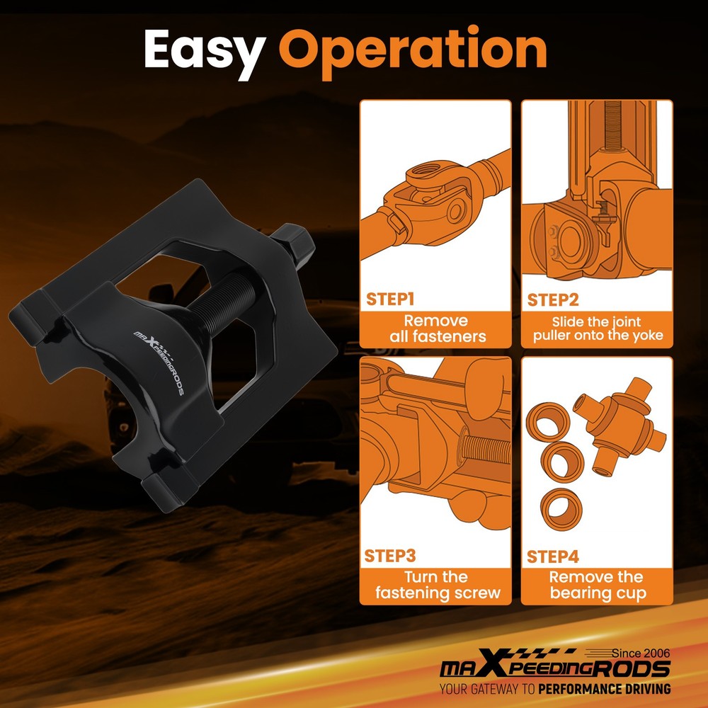 Heavy-Duty Universal Joint Puller HD U-Joint Tool Kit for Class 7 & 8 New