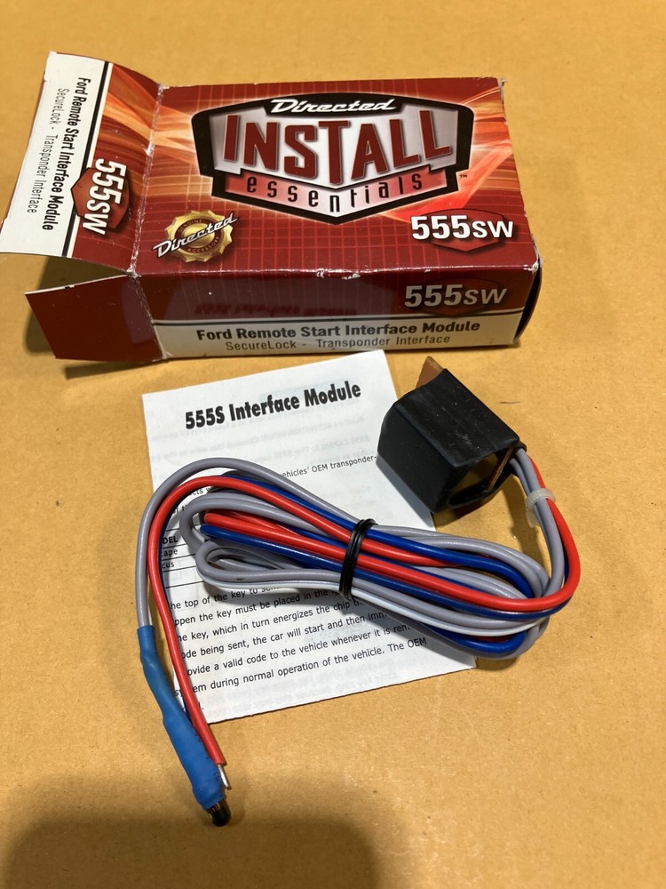 Directed  555S-W Ford Remote Start Interface Module