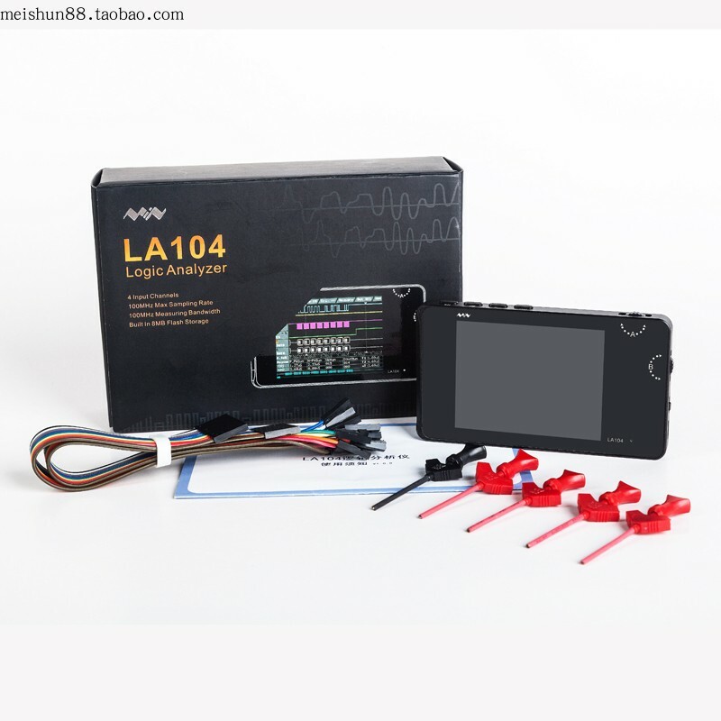 LA104 Logic Analyzer 4 Channel 100MHz Sampling Rate DHP DebuggingHelPer