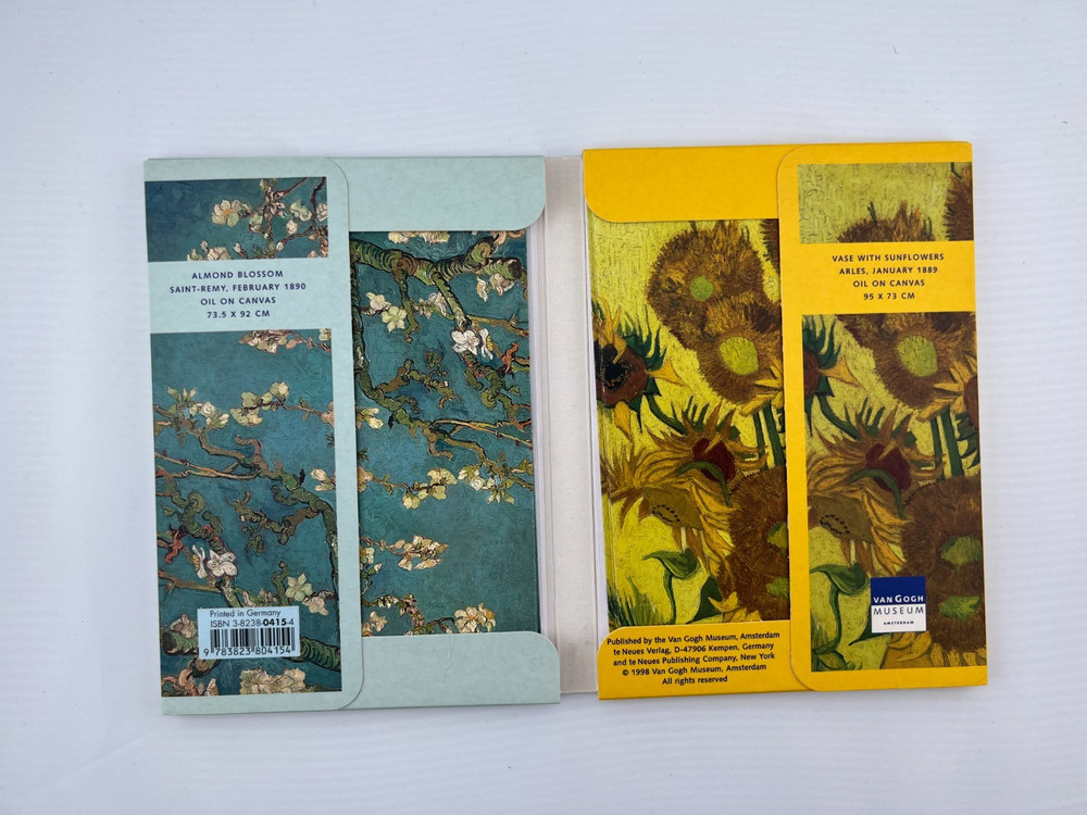 1998 Van Gogh Museum Notecard Sets (2)