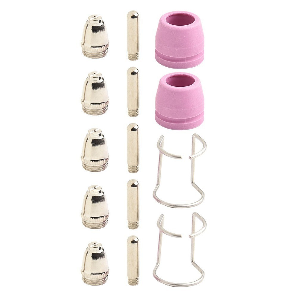 For AG60 Plasma Cutting Consumables 14PCS Nozzles Electrode Replacement
