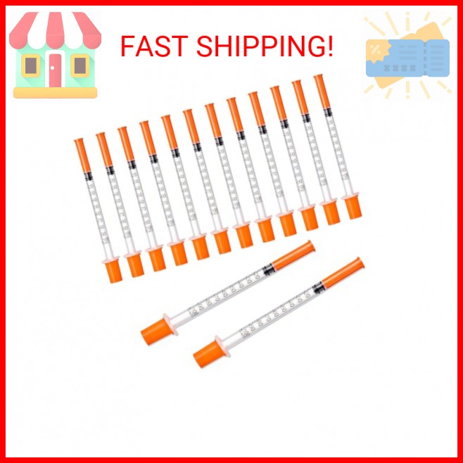 Disposable Syringe, Individually Wrapped, 30 Pack