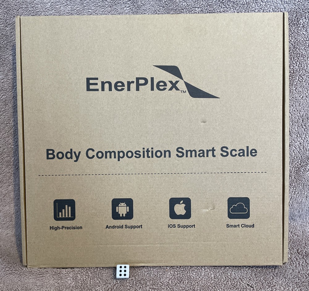 Smart Scale, Body Composition 396 lbs, Black.. New
