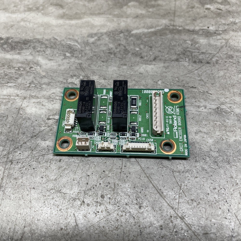Genuine OEM Roland 1000006955 Grit Encoder Board Assembly