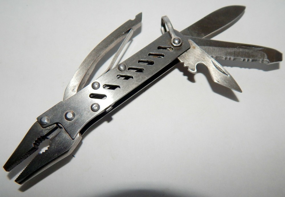 Stainless Steel Multi-Tool w/ Woven Case