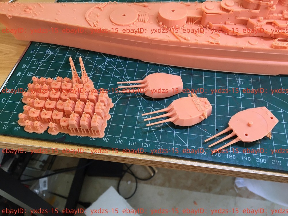 3d Printing 1/2000 Admiral Ushakov Class Battleships(full Hull/waterline)