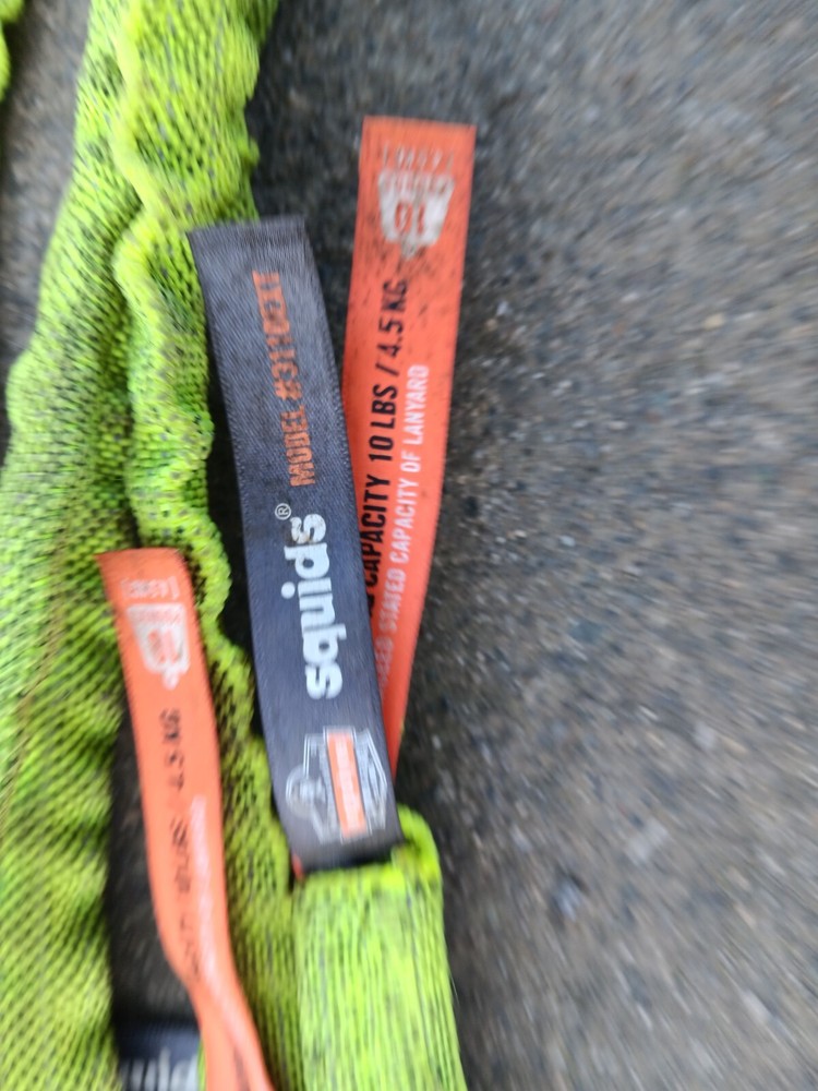 5x Lot Ergodyne Squids Tool Tether 1X 3m Tether (15lbs) 1X Python Saftey Tether