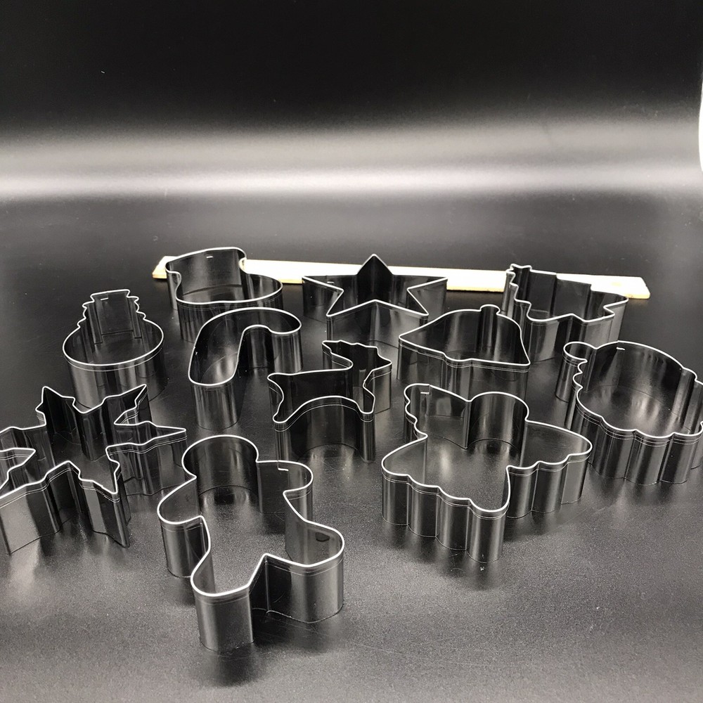 Christmas Cookie Cutter Set 11 Stainless Steel