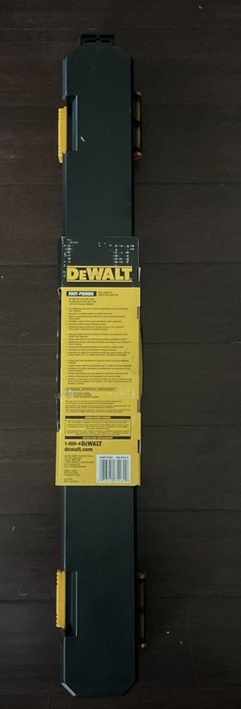 DEWALT DWMT75462 1/2” Micro-Adjusting Torque Wrench