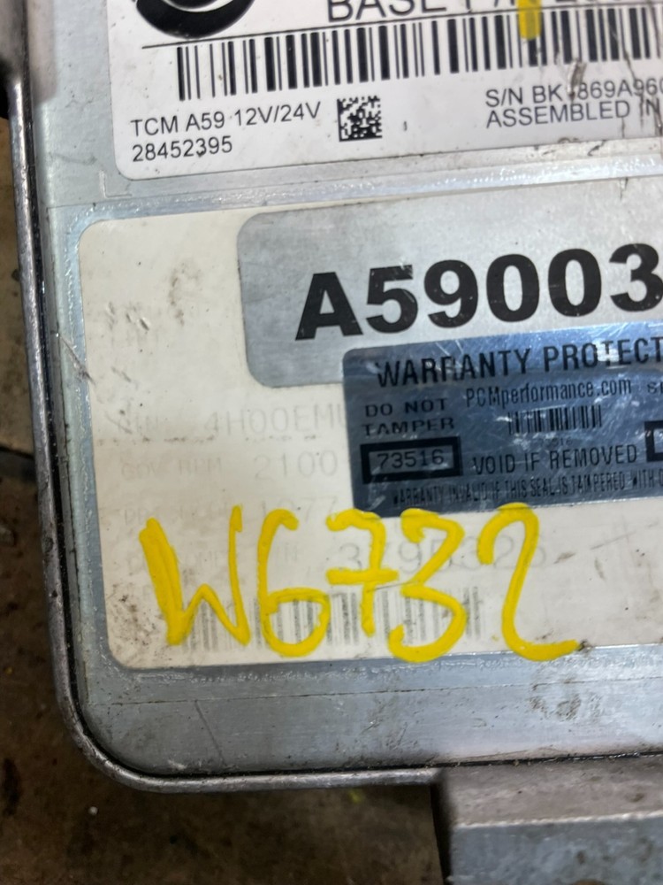 Allison 3000RDS TCM Transmission Control Module Computer Automatic OEM X0832 DG