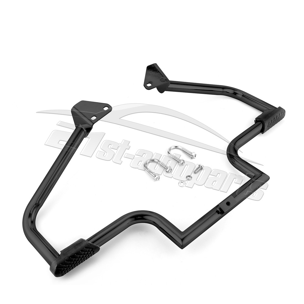Black Highway Engine Guards Crash Bar for Harley Dyna Super Glide FXD FXDC FXDB