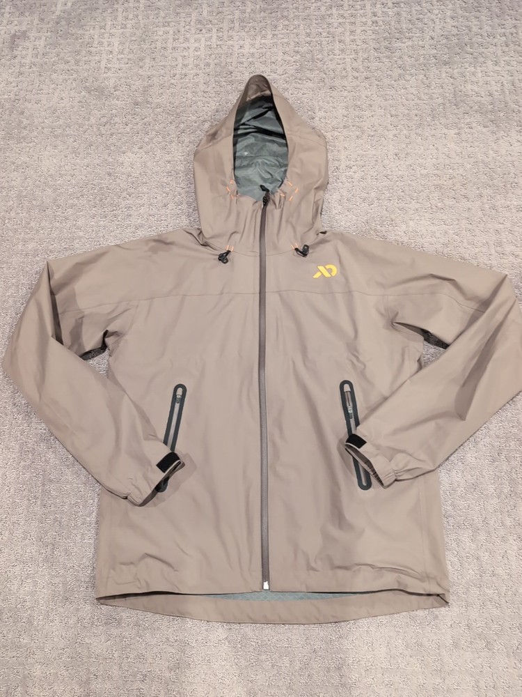 First Lite Vapor Stormlight Rain Jacket Medium Walnut See Description