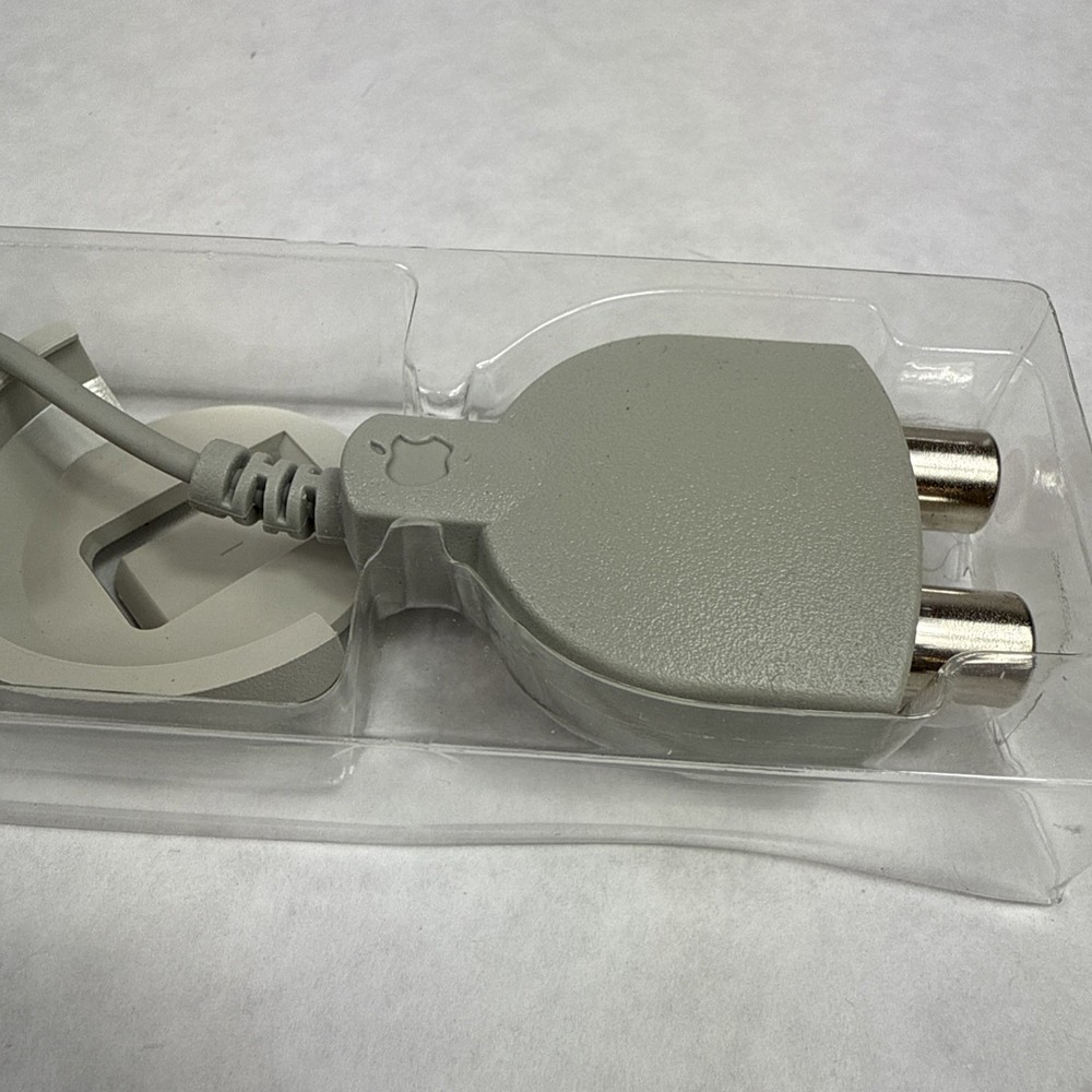 Apple Mac Microphone Original Box Mac Computer Mic Vintage 1990 Open Box *Read