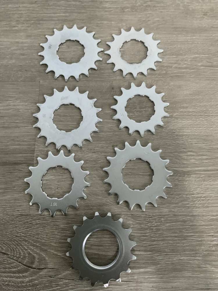 SHIMANO UNIGLIDE 7/8 SPEED CASSETTE RINGS  (7)