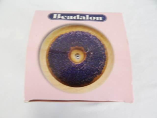 Beadalon Spin-n-Bead Wooden Bead Spinner and Seed Bead String Tools