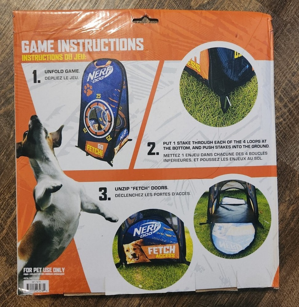 NERF Dog Target Game