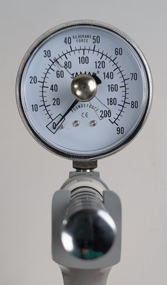 Jamar Hydraulic Hand Dynamometer Grip Strength Tester w/ Case 081028935-Tested