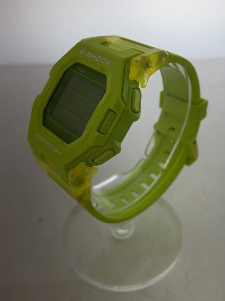 CASIO Quartz Watch G SHOCK Digital Rubber Green Green
