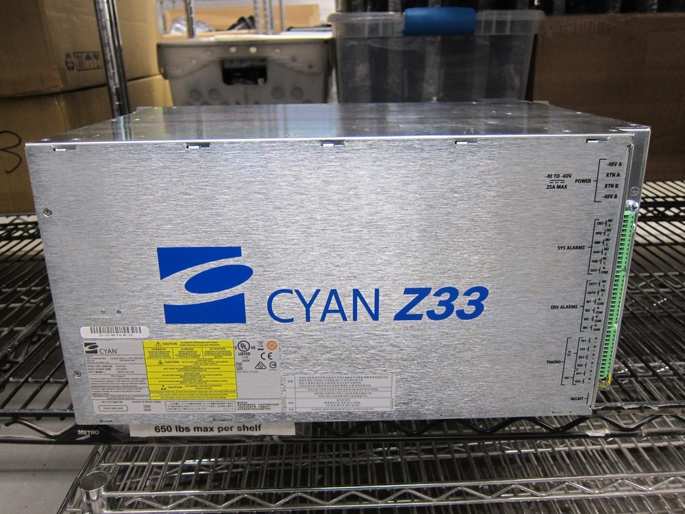 CYAN Ciena Z33 Mid-sized Edge/Aggregation Packet-optical Chassis