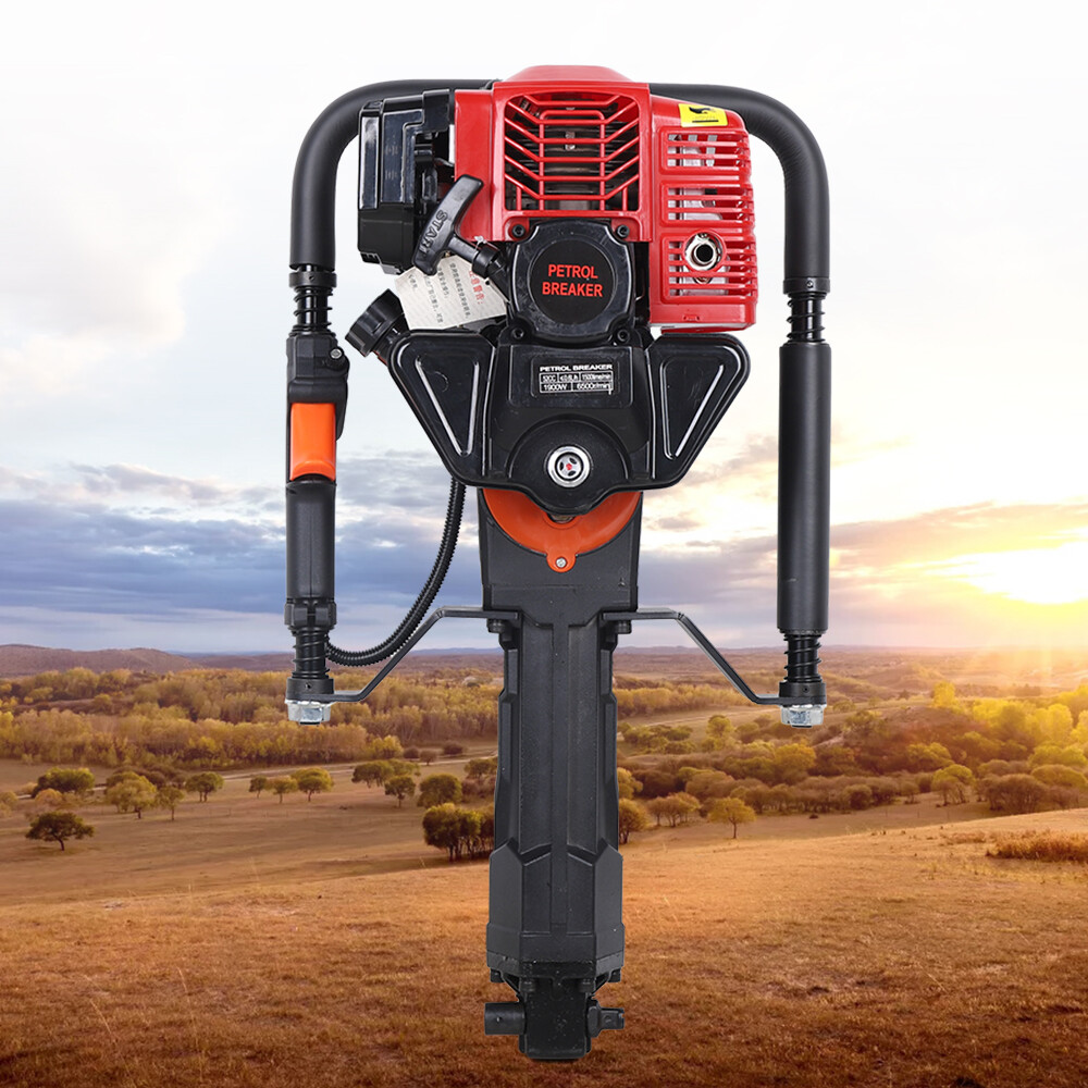 2 Stroke 52CC T-Post Driver Farm Post Driver Piling Machine Gasoline-Powered