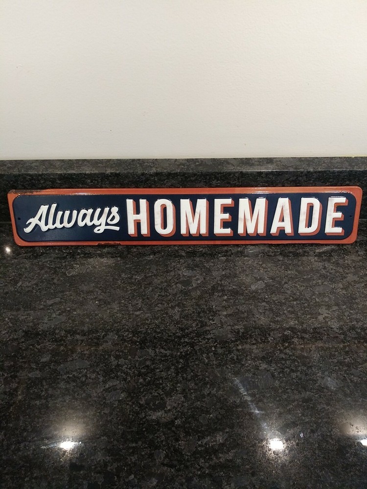 Always Homemade Kitchen Decorative Metal Sign