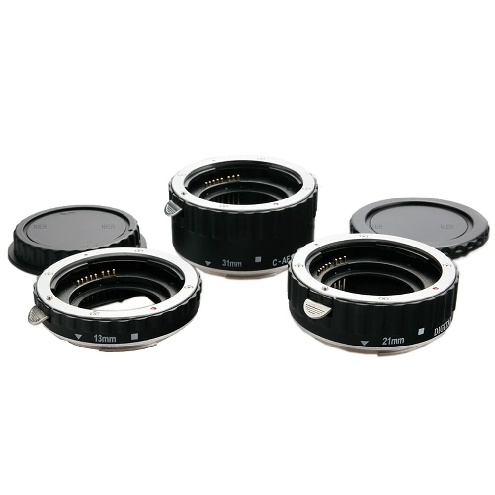 AF Macro Spacers for Canon EOS Camera EF EF-S Lens Adapter Macro Rings