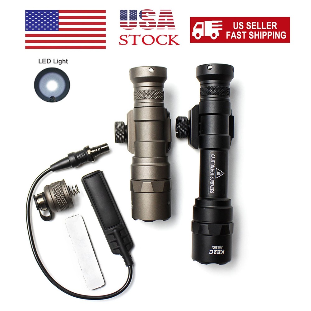 M600B M300B Mini Light LED Constant/Momentary weapon Flashlight with Tail Switch