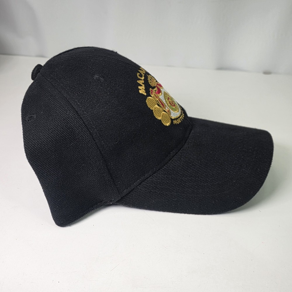 Vintage Macanudo Cigars Black High Quality Adjustable Strapback Hat.