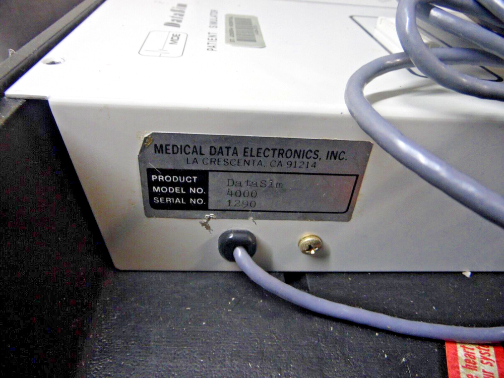 VINTAGE DATASIM 4000 PATIENT SIMULATOR