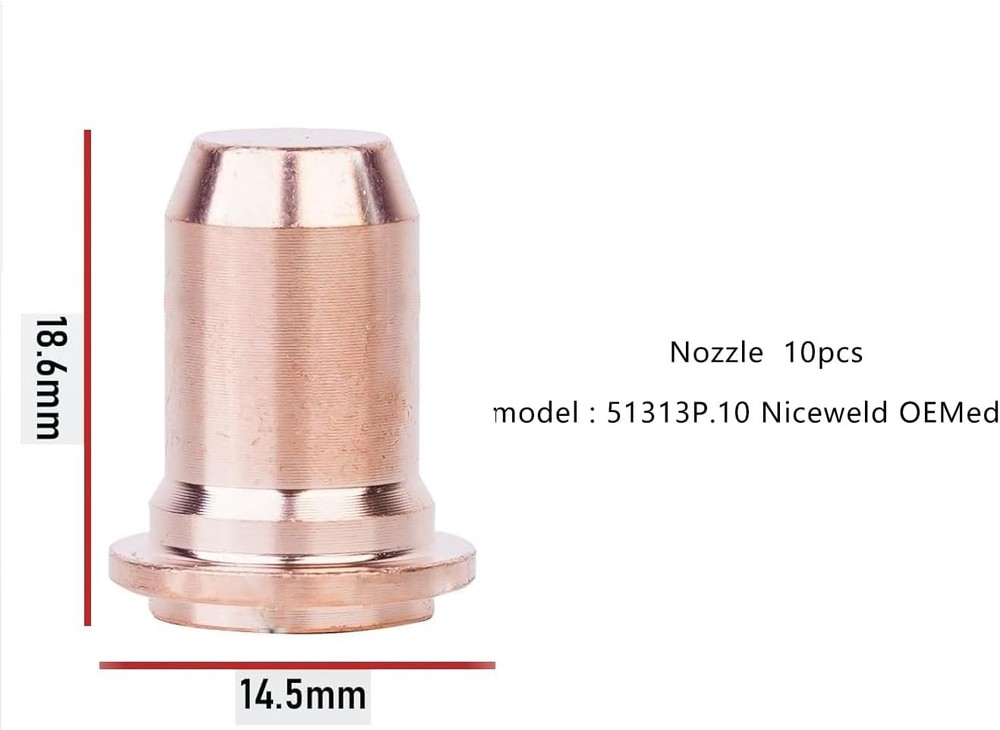 23 Pcs IPT-60 PT-60 IPT-40 PT40 Plasma Cutting Torch Tips Electrode Shield Cap