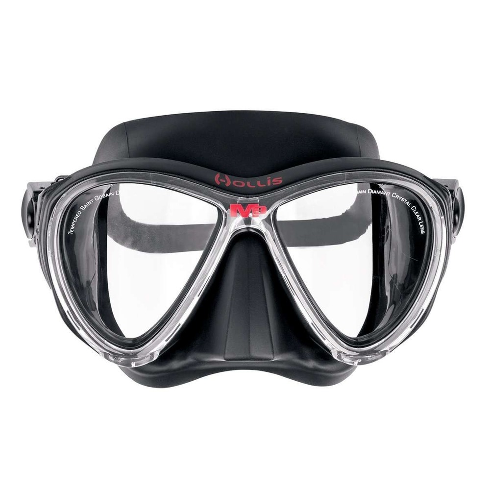 Hollis M-3 Scuba Mask, Black