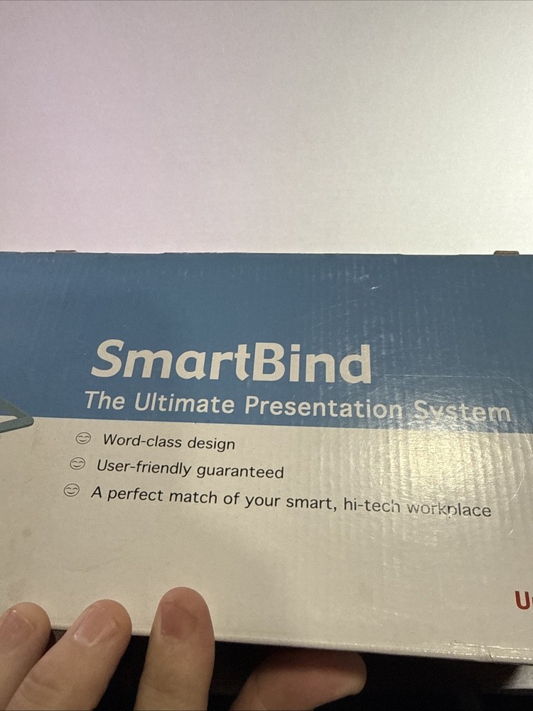Unimate Smartbind Manual Comb Binding Machine NEW Ultimate Presentation System