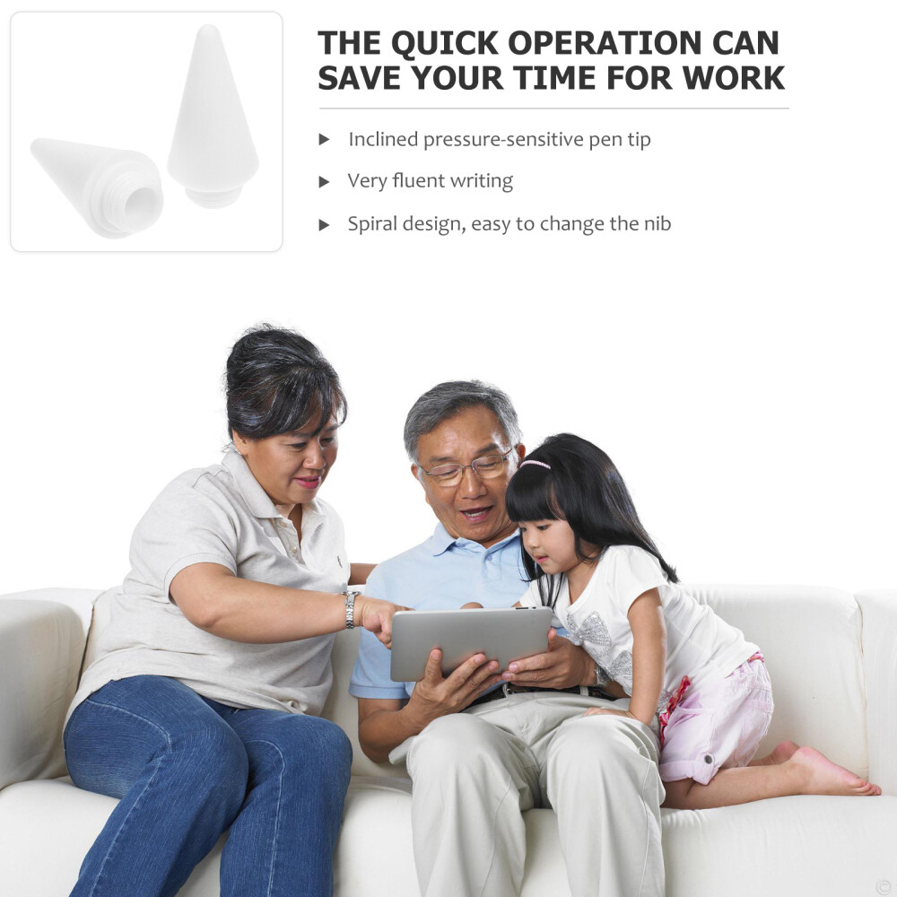 2PCS Practical Capacitive Stylus Pen Alternative Tips Replaceable Pen Tips