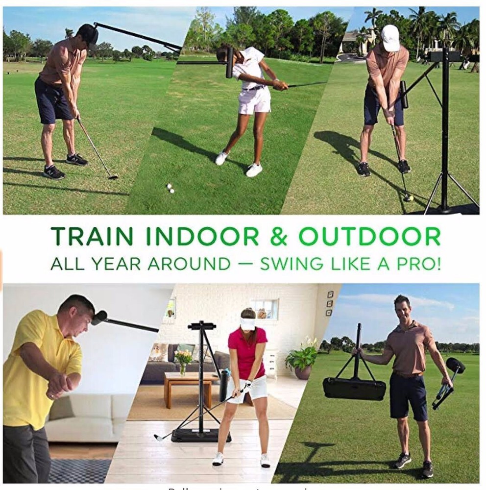PRO-HEAD 2 Golf Swing Trainer - Posture Correcting Tool (Portable) - Golf Aid