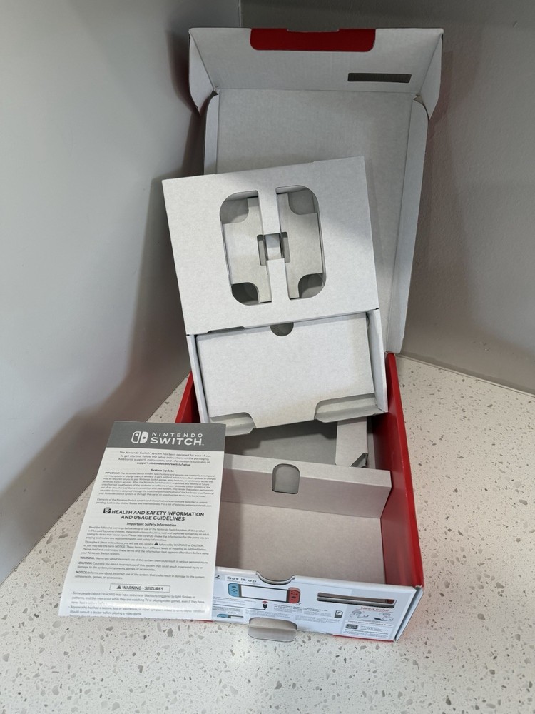 Nintendo Switch OLED Console Case EMPTY BOX ONLY