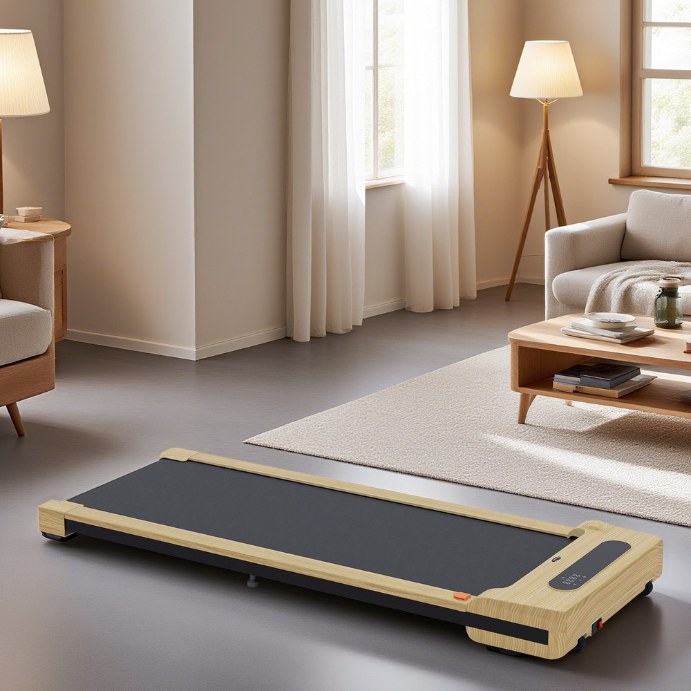 Walking Pad Under Desk Treadmill with Remote Control, Wheels