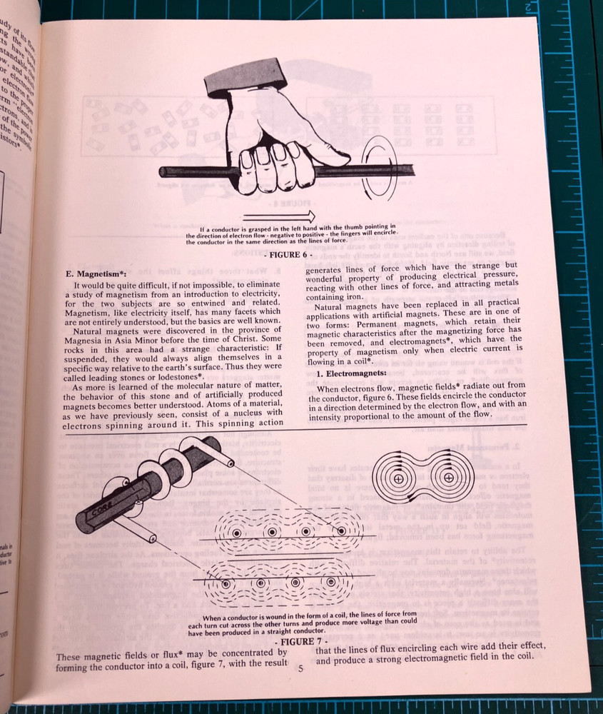 Aviation Technician Training Course Aircraft Basic Electric Manual 1974 English