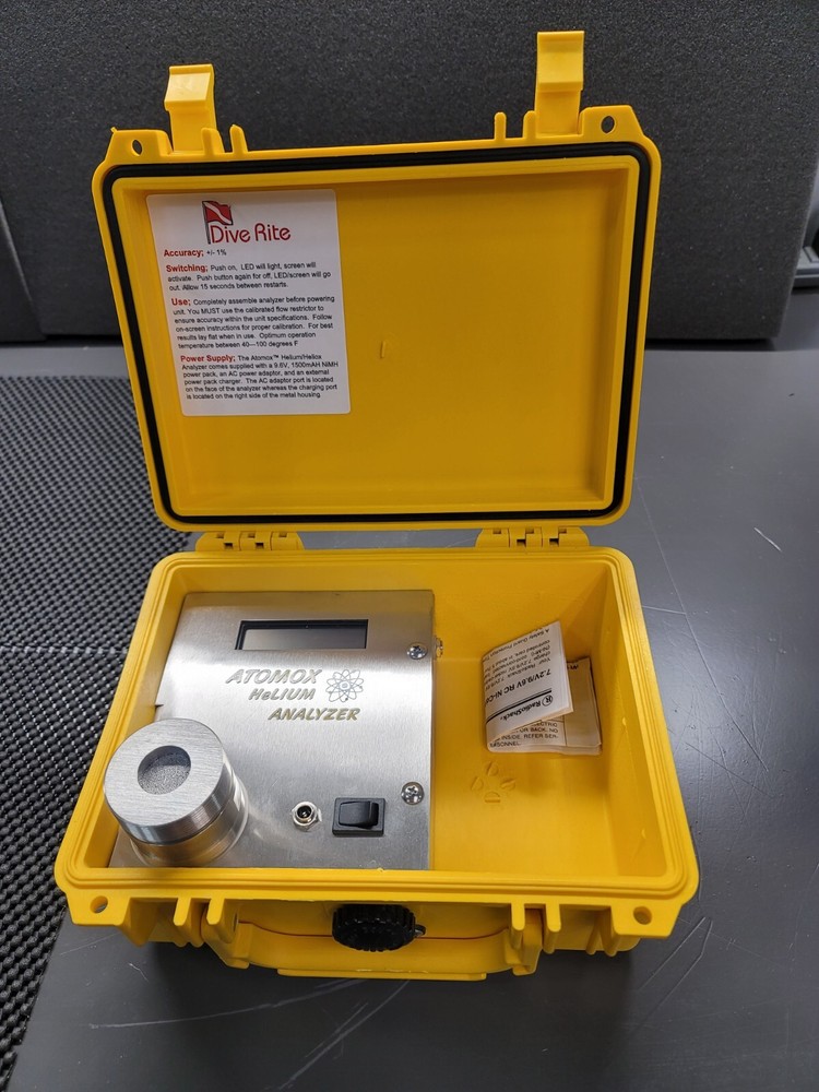Atomox Inc. Helium Gas Mixture Analyzer